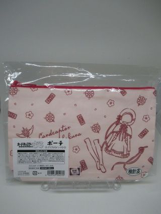 Card Captor Sakura Clamp Clear Card Pink Various Porch Pouch Case From Japan