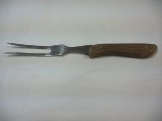 Vintage Regent Swords Stainless Steel Meat Carving Fork Made In Japan