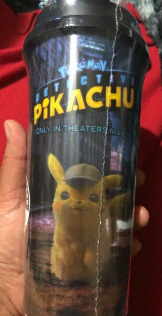Pokemon Detective Pikachu Movie Tumbler 7 - 11 Eleven Collectible Pikachu 16 Oz