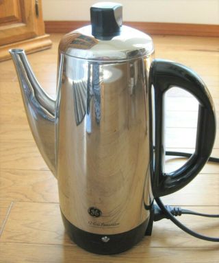 General Electric 12 Cup Percolator Model 106856,  Pre Owned,