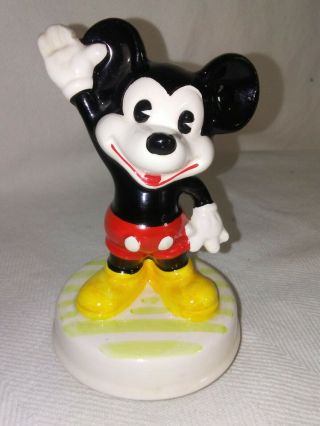 Vintage Walt Disney Productions Rotating Mickey Mouse Music Box