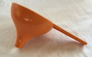 Tupperware 1227 - 6 Orange Funnel Hershey Kiss Maker Kitchen Gadget