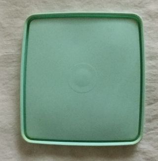 Tupperware 671 - 29 Green Replacement Lid Square - A - Way Sandwich Keeper 2 2