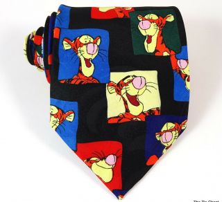 Tigger Tie Winnie The Pooh Disney Necktie