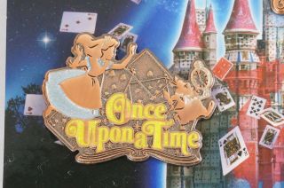 Rare Tokyo Disney Resort Pin Once Upon A Time Each Sell Alice & White Rabbit