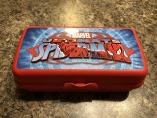 Tupperware Marvel Ultimate Spiderman Spider Man Rectangle Sandwich Keeper Lunch