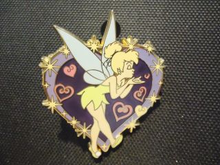 Disney Tink Tuesdays Tinker Bell Kisses Hearts Pin