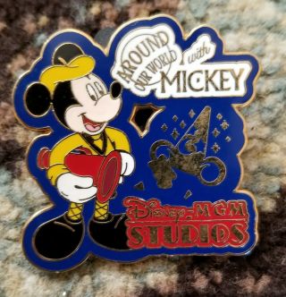 Disney Around Our World With Mickey Mouse Mgm Studios Pin