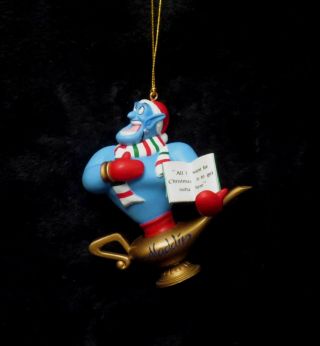 Disney Christmas Ornament Genie 26231 126 Aladdin Made By Grolier China