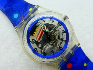 1980`s Zurich Blue Swatch Watch Access
