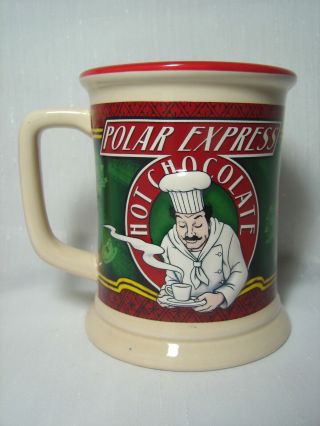 Warner Brothers The Polar Express 3d Hot Chocolate Christmas Holiday Mug