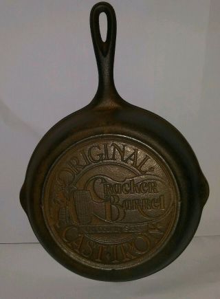 Cracker Barrel Old Country Store 8 " Cast Iron Skillet Fry Pan