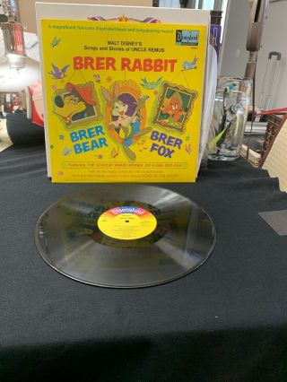 Walt Disney’s Stories Of Uncle Remus Vinyl And Book With