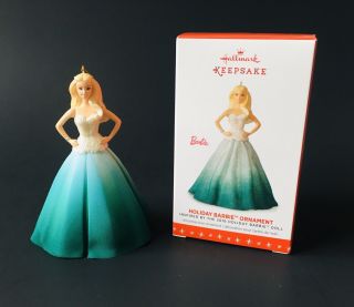 Hallmark Keepsake Holiday Barbie Ornament 2016
