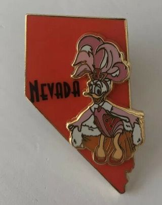 Disney - State Character Pin - Nevada - Daisy Duck Showgirl - Las Vegas