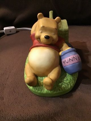 Classic Disney Winnie The Pooh Hunny Pot Night Light