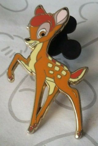 Young Bambi Facing Left Leg Up 2002 Disney Core Pin 11635