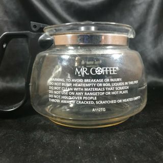 Mr.  COFFEE 4 Cup Carafe Decanter Pot Kitchen Replacement Part 2
