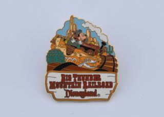 2002 Disney Trading Pin Big Thunder Mountain Railroad Mickey,  Train Attraction