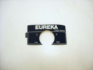 Vintage Eureka Vacuum Cleaner Top Dial - A - Nap Style Sticker 4 Setting