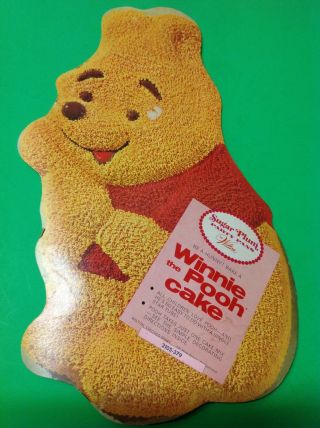 Vintage Sugar Plum Wilton Walt Disney Winnie The Pooh Cake Pan Insert