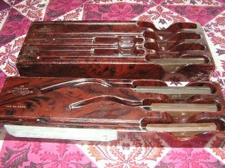 Vintage Cutco Knives 41 Carving Set In Case Cutco 40 Case & Knife Vintage