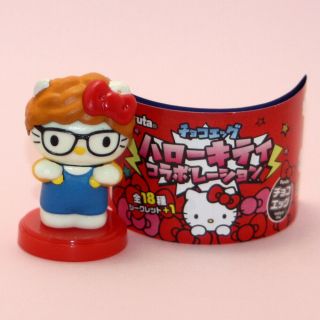 Choco Egg Hello Kitty X Youtuber Hikakin Figures Sanrio Japanese Anime Toys