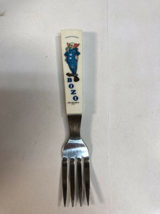 Vintage Bozo The Clown Child Fork