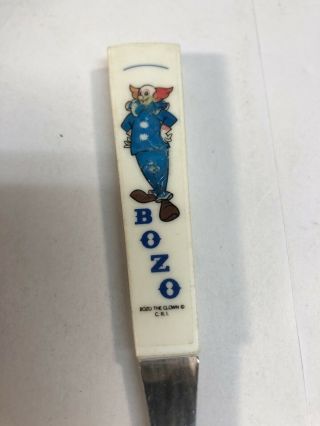 Vintage Bozo the Clown Child Fork 3