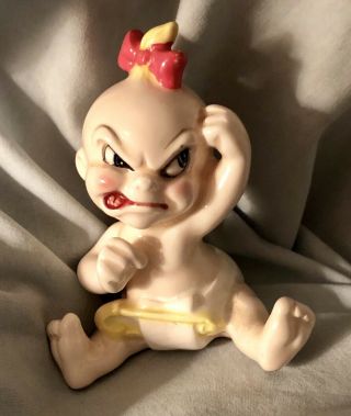 Vintage Disney Baby Herman Figurine Who Framed Roger Rabbit Japan