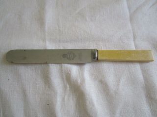 Vintage Wilfred & Co Cutlery Knife Faux Bone Handle