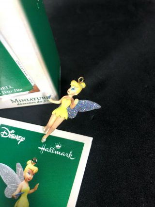 2003 Hallmark Miniature Ornament Tinker Bell Walt Disney’s Peter Pan MIB L8 2