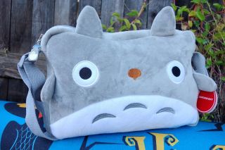 Studio Ghibli My Neighbor Totoro Messenger Bag Anime Shoulder Bag Handbag Grey