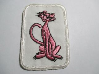 Pink Panther Patch,  Vintage,  Nos 2x 3 Inches Cartoons