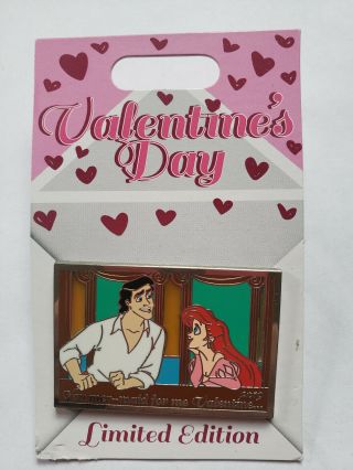 The Little Mermaid Ariel And Eric Valentines Day Pin 2019