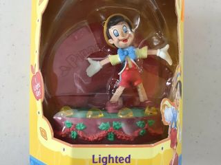 Enesco Disney Classics Bambi Thumper Pinocchio Light Up Christmas Ornaments 3