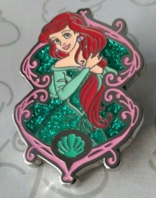 Ariel Adventure Is On Disney Princess Little Mermaid Starter Glitter Pin 134503