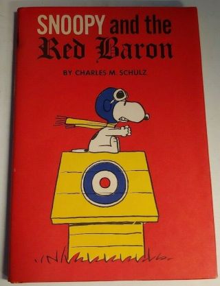 Vintage 1967 Snoopy And The Red Baron By Charles M.  Schulz