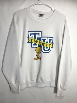 Vintage Looney Tunes,  Tweety Bird,  1993 Sweatshirt.