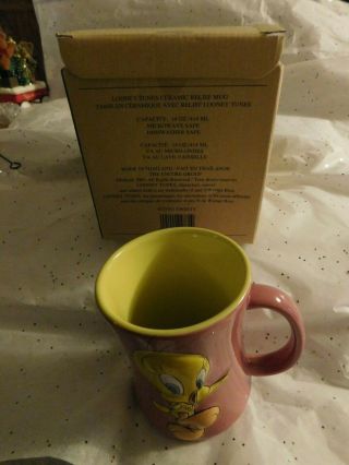 2005 Looney Tunes Tweety Bird Mug 3d Coffee /