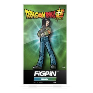 Figpin Mini Dragon Ball Android 17 Collectible Pin M4