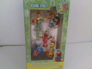 Kurt Adler Ornament Miniature Sesame Street Bert Ernie Elmo Big Bird Cookie Mstr