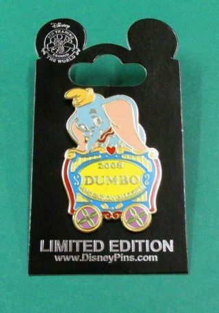 Disney Pin Dumbo Elephant Circus Train Car Animation Gallery Cel 2008 Le