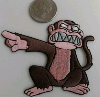 Evil Closet Monkey - Chris - Family Guy Tv Cartoon Iron On Patch,  Rare