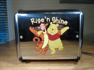 Disney Winnie The Pooh - 2 Slice Toaster Villa Ware Rise N Shine