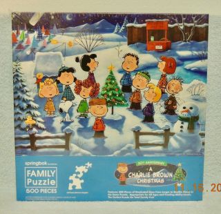 - A Charlie Brown Christmas 500 Piece Family Puzzle - Hallmark