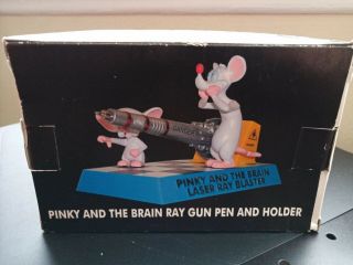 Pinky And The Brain Ray Gun Pen And Holder Warner Bros