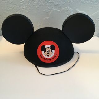 Walt Disney World Mickey Mouse Ears Hat Adult Size