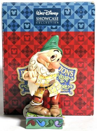 S895.  Disney Traditions Jim Shore Snow White Bashful Figurine From Enesco (2009)
