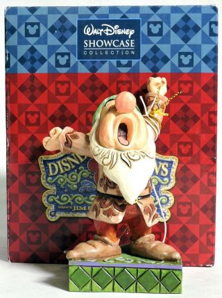 S898.  Disney Traditions Jim Shore Snow White Sleepy Figurine From Enesco (2009)
